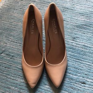 Charles David nude heels